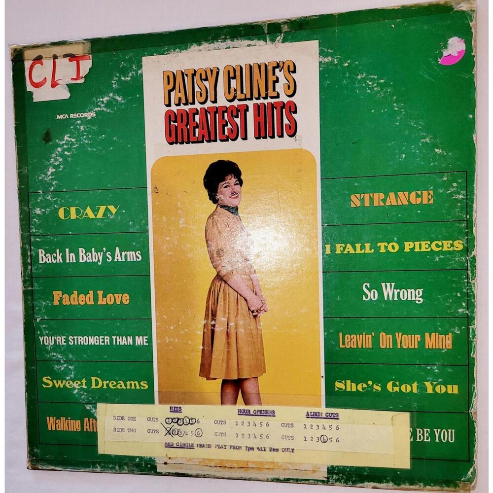 PATSY CLINE'S GREATEST HITS 1973  MCA RECORDS